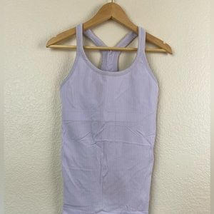 Lululemon Ebb to Street Tank Top Faint Lavender Size 6
